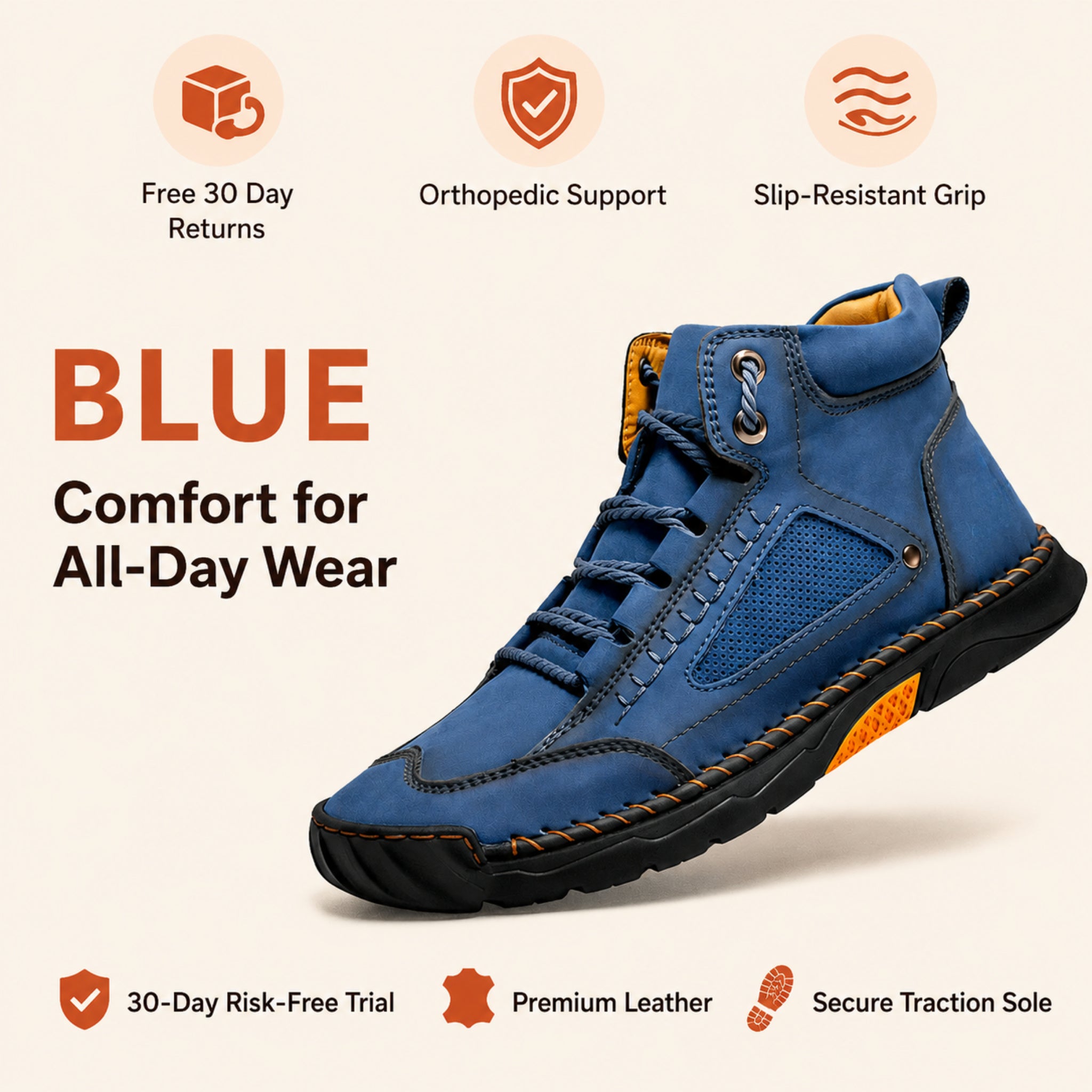 DRENNIX™ Men's All-Day Comfort Boots