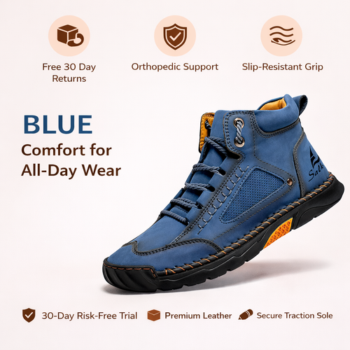 DRENNIX™ Men's All-Day Comfort Boots - BLUE (Most Loved)