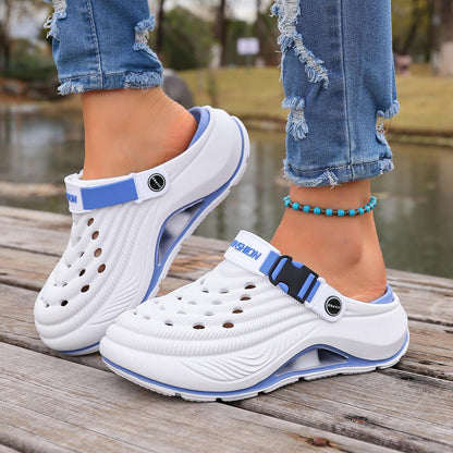 NEXXSOLE Outdoor Clogs – Thick Sole, Non-Slip & Quick-Dry Summer Slippers